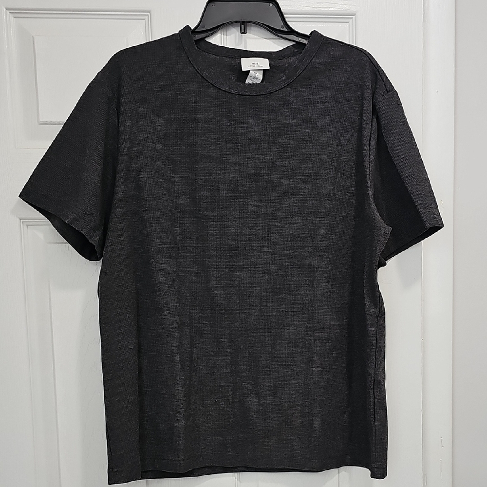 H&M Charcoal Short Sleeve Tee